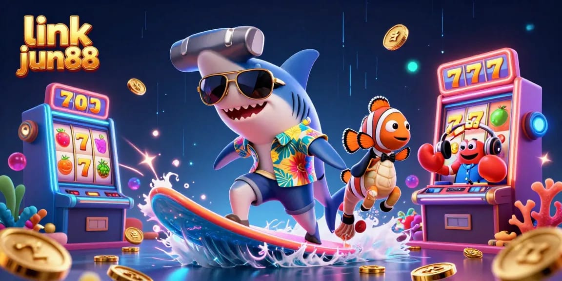 Engage with link jun88 for thrilling online gambling experiences, featuring vibrant casino elements.