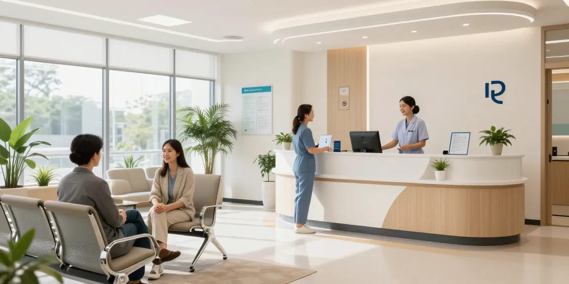 Welcoming BL555 healthcare clinic image showcasing patient care, modern medical services, and compassionate staff.