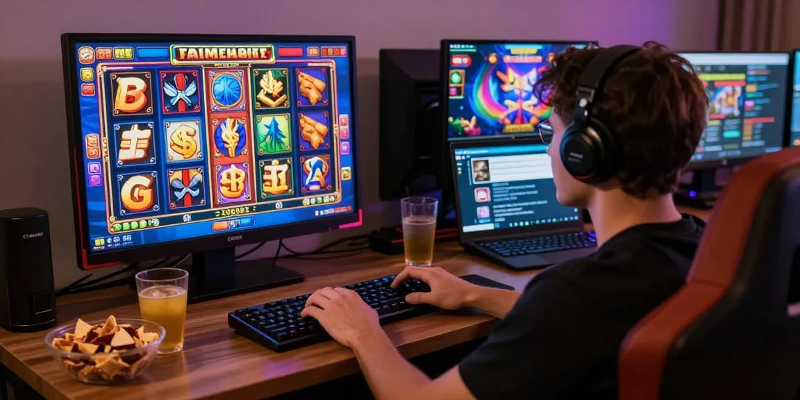 Pengguna raja88 20 bermain game slot online dengan penuh perhatian dan suasana nyaman
