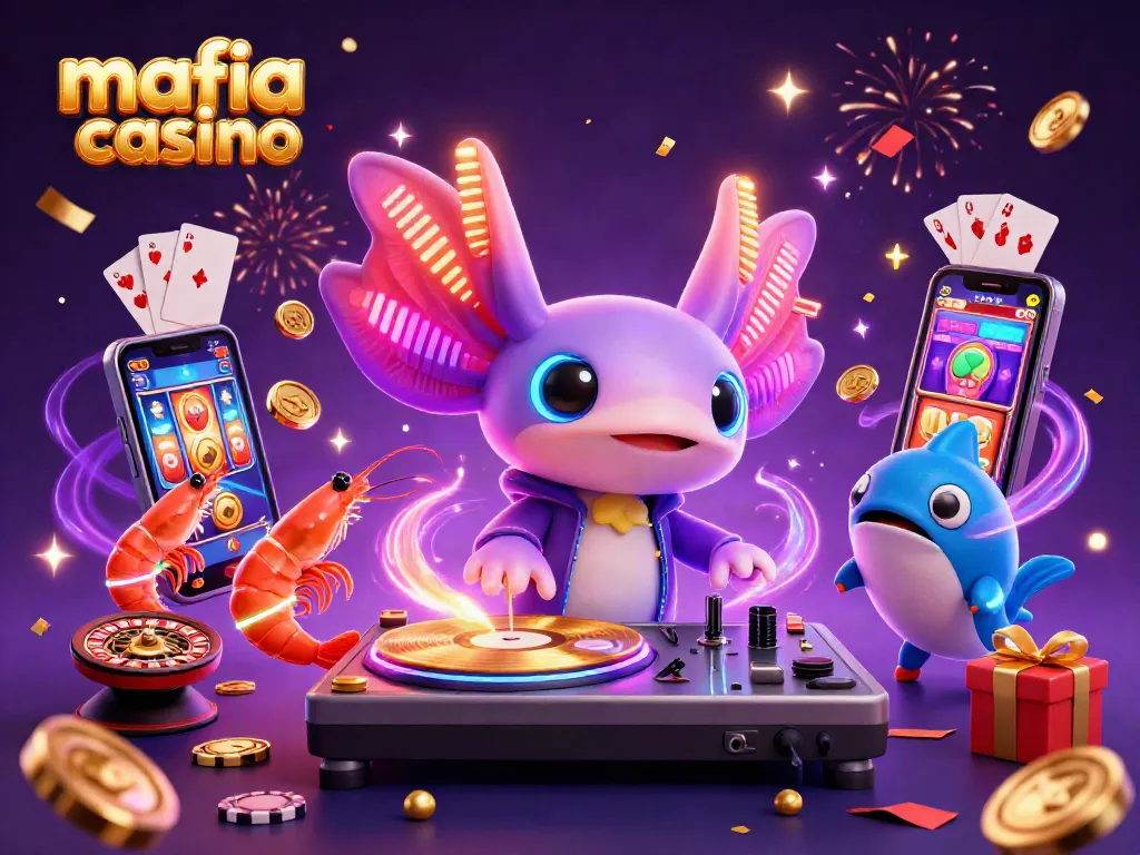 Mafia Casino highlights vibrant gameplay, featuring dynamic characters in a thrilling casino setting.
