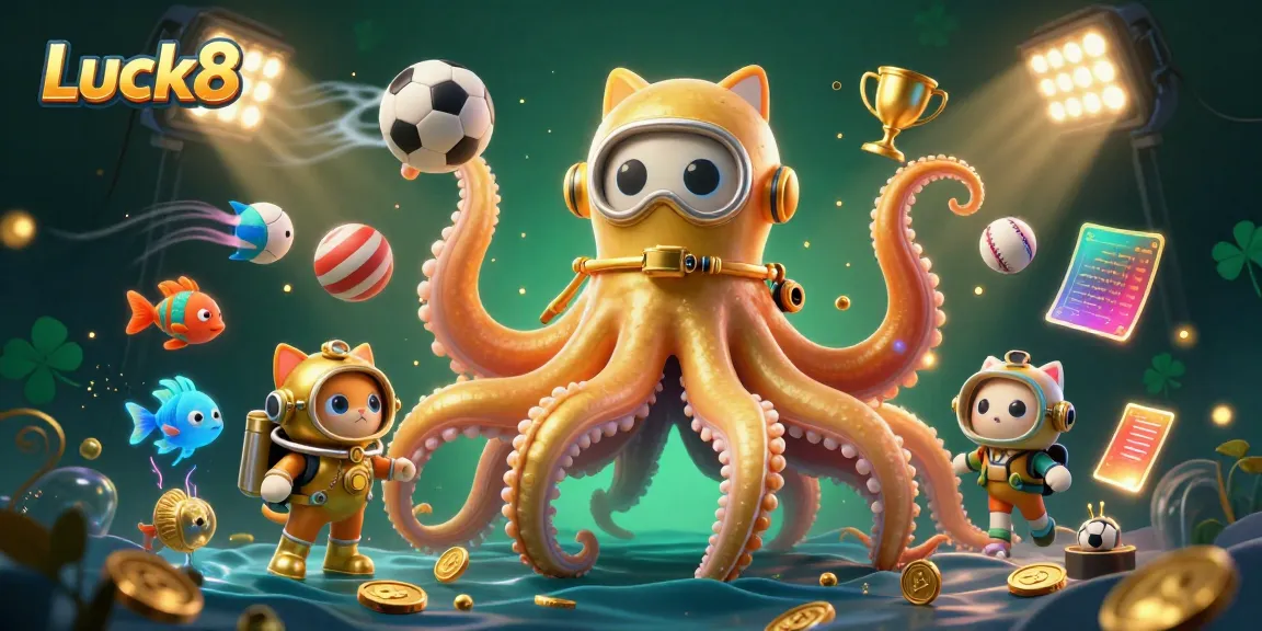 Engage Luck8’s thrilling world with dynamic sports betting elements and a magical underwater adventure.