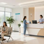 Welcoming BL555 healthcare clinic image showcasing patient care, modern medical services, and compassionate staff.